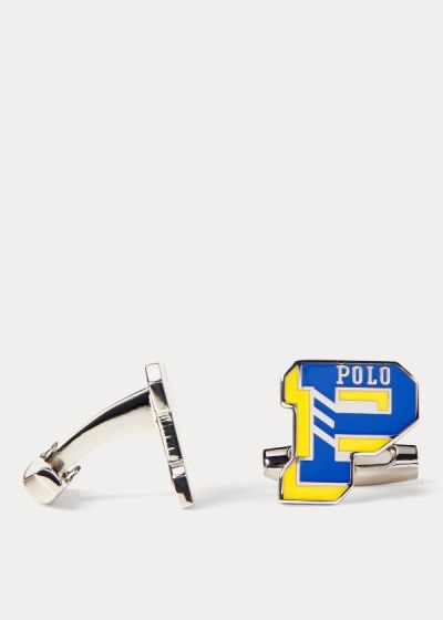 Abotoaduras Polo Ralph Lauren P Enamel Homem 14739-HIPE